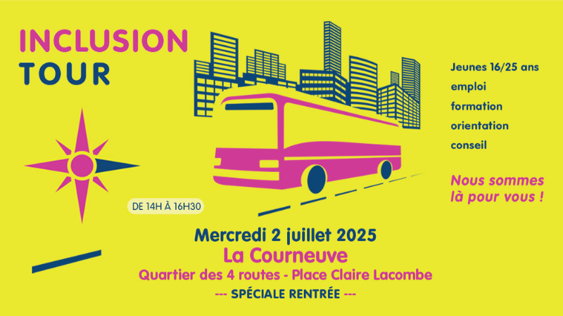 L'Inclusion Tour est de retour le 02 juillet à La Courneuve