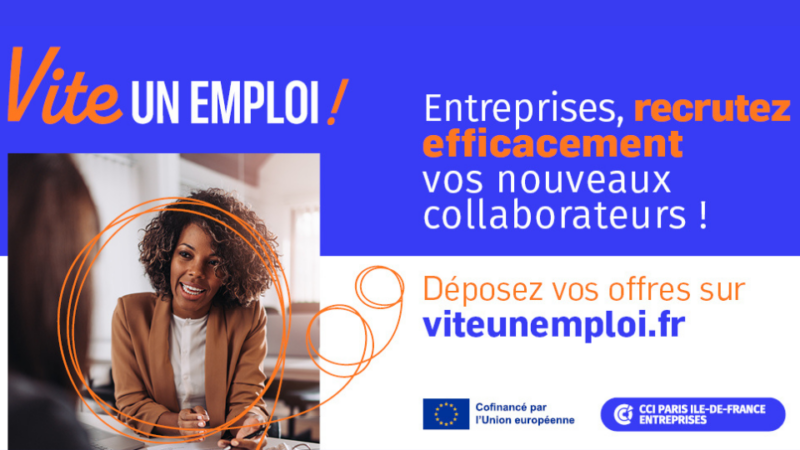 Vite, la nouvelle plateforme de recrutement efficace !