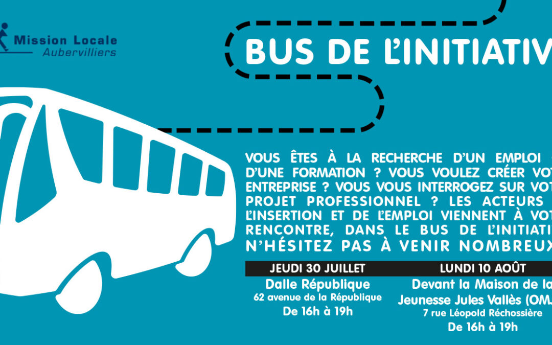 Le bus de l’initiative redémarre sa tournée