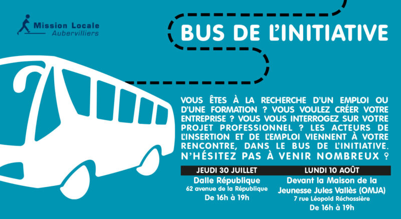 Le bus de l'initiative redémarre sa tournée