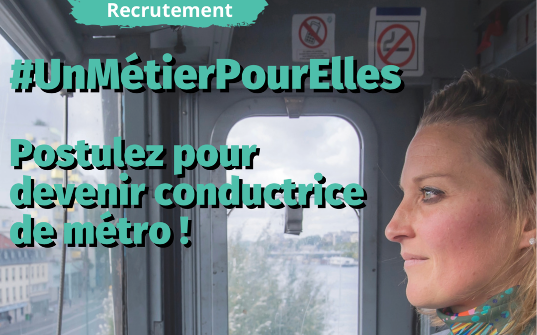 Devenez conductrice de métro RATP !