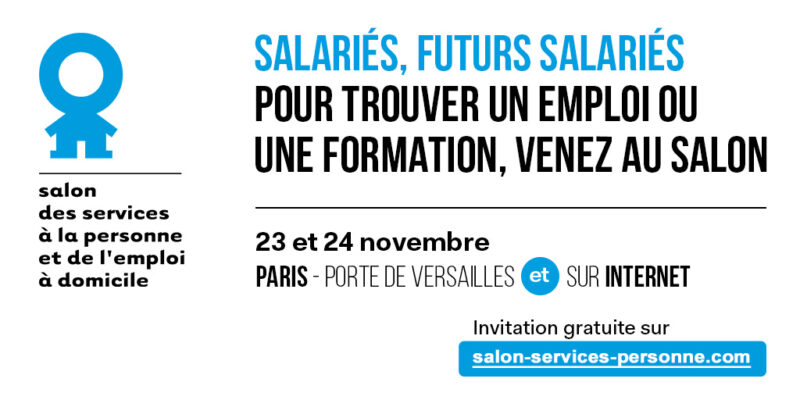 Le Salon des services à la personne et de l’emploi à domicile