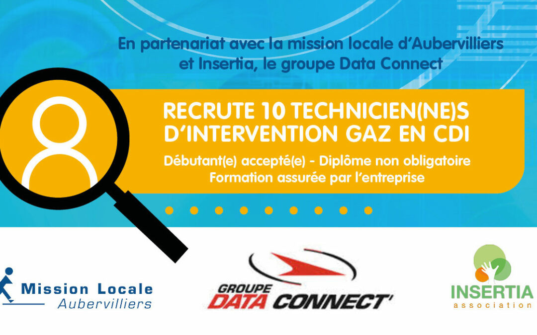 Recrutement de 10 techniciens gaz !