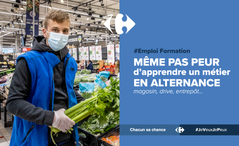 Carrefour recrute 4 500 alternants en 2022