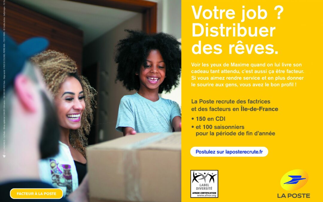 La Poste recherche des facteurs et factrices