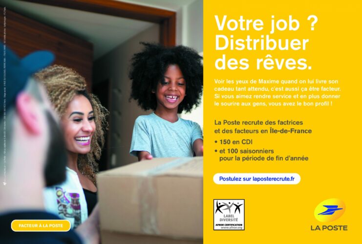 La Poste recherche des facteurs et factrices