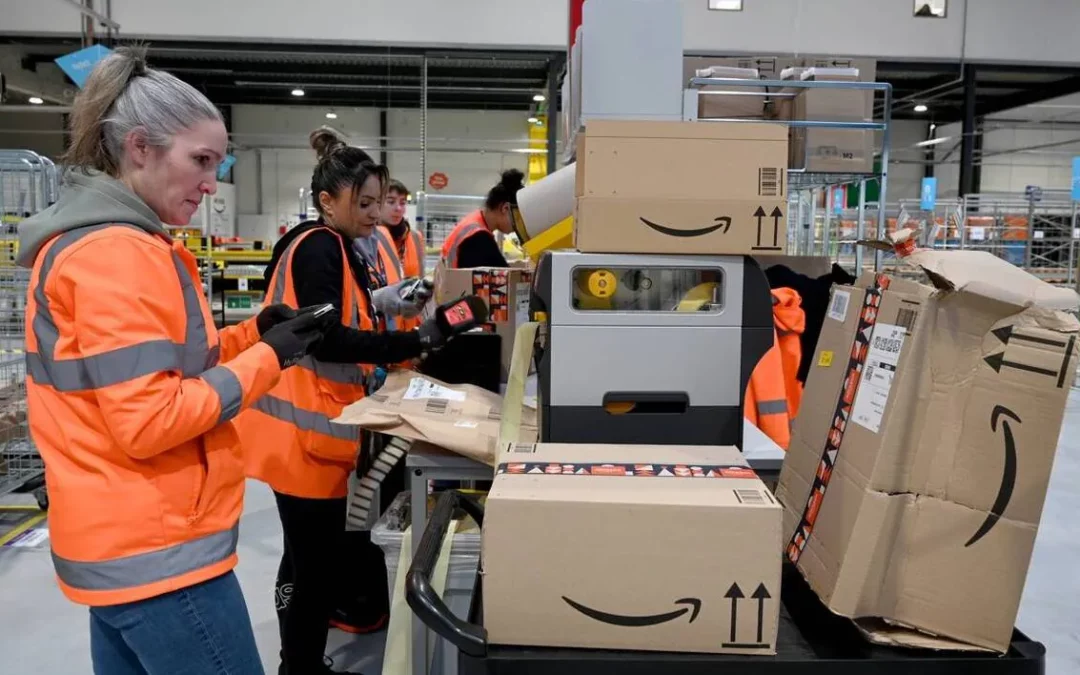 Amazon recrute 1000 personnes pour Noël